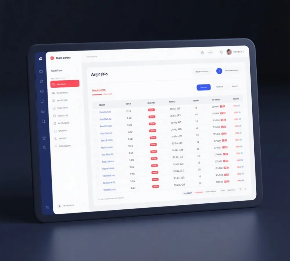 Live data interface illustration